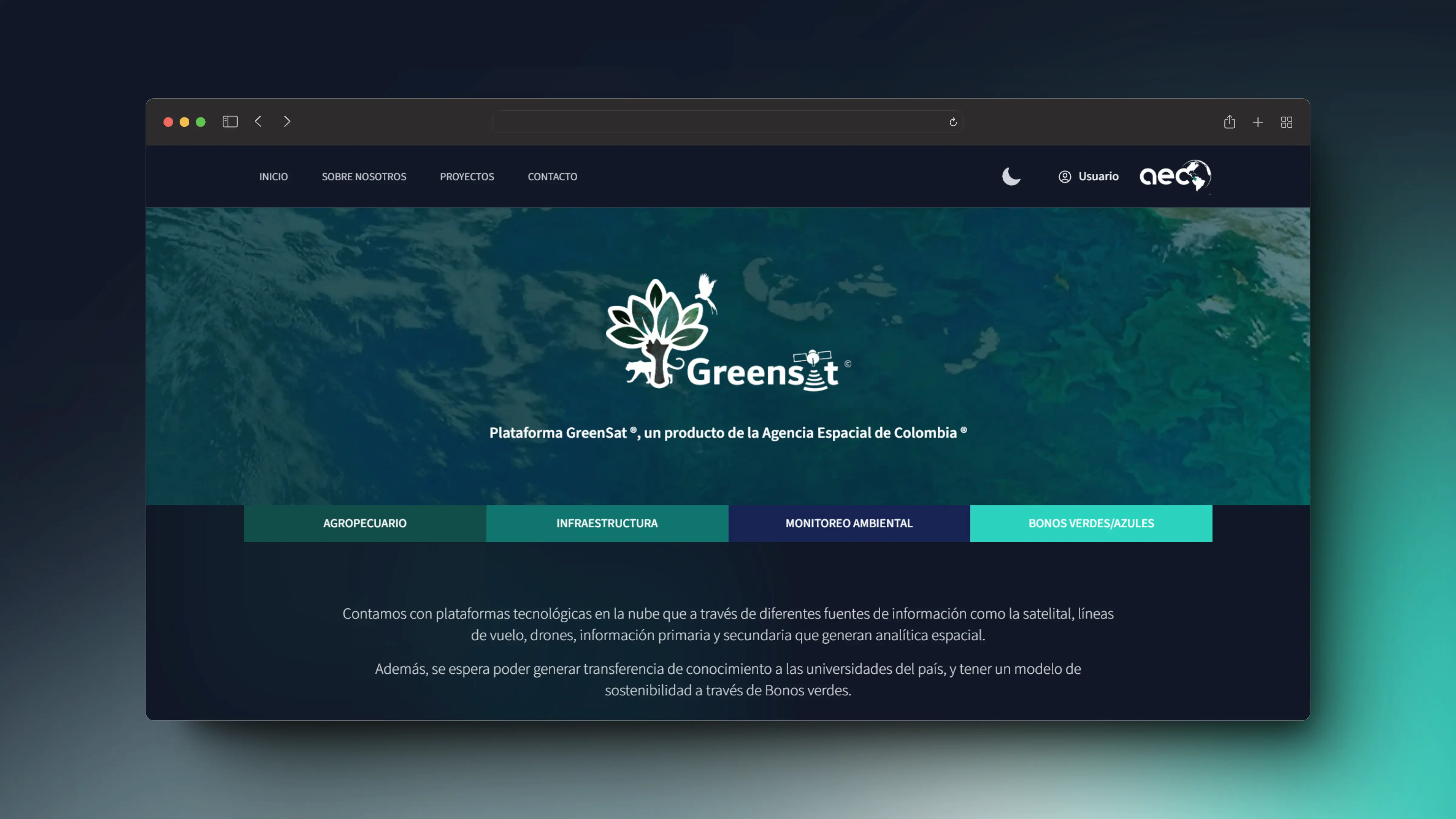 Screenshot of the project /projects/GreensatAEC.webp